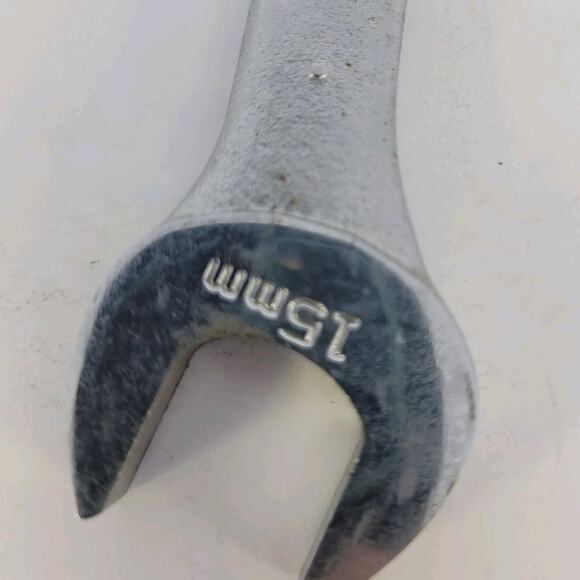 Vintage Craftsman 4 pc. 7mm-15mm Open-End Wrench Set, -V- Series, Made in USA - Picture 5 of 16